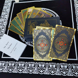 Tarot Suit Laser Colorful Divination Board Game Prediction Tarot Card