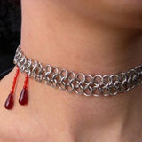 Vampire Kiss Necklace Choker