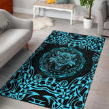 Viking Style Area Rug Dragon Celtic 3D All Over Printed Rugs Mat Rugs Anti-slip Large Rug Carpet Home Decoration