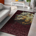 Viking Style Area Rug Dragon Celtic 3D All Over Printed Rugs Mat Rugs Anti-slip Large Rug Carpet Home Decoration