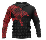 Viking The Raven of Tattoo 3D Printed Men Hoodies Retro Harajuku Fashion Hooded Sweatshirt Autumn Hoody Casual streetwear hoodie