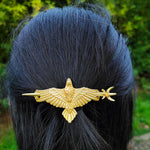 Vingtage Eagle Hairpin Witch Occult Animal Hair Barrette Gothic Hair jewelry Pagan Gift for Women