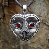 Vintage Flying Owl Pendant Necklace Woman Men Mental Charm Chain Necklace