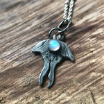 Vintage Flying Owl Pendant Necklace Woman Men Mental Charm Chain Necklace