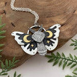 Vintage Flying Owl Pendant Necklace Woman Men Mental Charm Chain Necklace