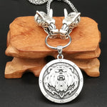 New Magicun Viking~Vintage Norse Viking Men Bear Pendant necklace jewelry pagan amulet