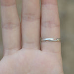 Vintage Silver Forest Moon Adjustable Ring For Women