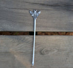 Vintage Skull Dead Butterfly Crescent Moon Hair Sticks Witch Hairpin Amulet Jewelry