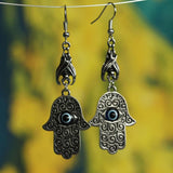 Wicca Accessories Demon Eye Earrings Gothic Gift