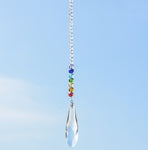 Wiccan Suncatcher Hanging Crystal Home Occult Decor Car Accessories Wind Chime Witchcraft