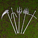 Witch Dead Skull Sun Sword Hair Stick Pagan Occult Protection Hairpin Goddess Hair Jewelry Wicca Gift