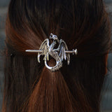Witch Hairstick Silver Gold Death Head Skull Butterfly Moth Crescent Moon Eagle Gothic Hairpin Wiccan Pagan Hair Jewelry