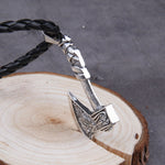 Wolf And Raven Slavic Amulets Talismans Viking Odin Axe Necklaces & Pendants Norse Vikings Jewelry Turkish Men Wicca