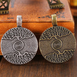 New Magicun Viking~Yggdrasil Viking World Tree, Tree of Life Pendant Necklace Jewelry  1pc