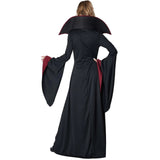 Women'S Halloween costume disfraz Halloween dress Flared Sleeve halloween Costumes dress Witch Vampire Gothic Cosplay