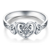 Celtic Celtic Knot Heart Ring