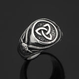 Celtic Handmade Triquetra Stainless Steel Ring Ancient Treasures Ancientreasures Viking Odin Thor Mjolnir Celtic Ancient Egypt Norse Norse Mythology