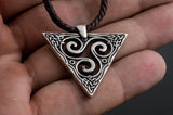 Celtic Sterling Silver Pendant with Triskele Symbol Ancient Treasures Ancientreasures Viking Odin Thor Mjolnir Celtic Ancient Egypt Norse Norse Mythology