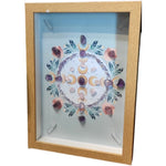 chakra energy crystal quartz Pentagram Runes Decorative paintings   astrology Altar Props Table Board game