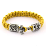 Magicun Viking~1pcs thor's hammer mjolnir bracelet viking scandinavian norse viking bracelet Men gift