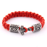 Magicun Viking~1pcs thor's hammer mjolnir bracelet viking scandinavian norse viking bracelet Men gift