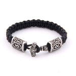 Magicun Viking~1pcs thor's hammer mjolnir bracelet viking scandinavian norse viking bracelet Men gift
