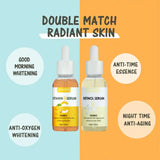 Radiant Skin Whitening Brightens Skin Vitamin C Brightening Serum Dark Spot Remover Reduces Dark Spots Purifying Anti-aging