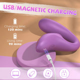 Vibrator For Women 2 In 1 Licking Machine Powerful G-Spot Massager Clitoris Stimulator Female Masturbation Sex Toys For Adult
