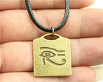 Egypt Eye of Horus Plate Necklace Ancient Treasures Ancientreasures Viking Odin Thor Mjolnir Celtic Ancient Egypt Norse Norse Mythology