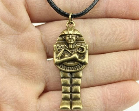 Egypt Pharaoh Series Necklace - Golden Mummy Ancient Treasures Ancientreasures Viking Odin Thor Mjolnir Celtic Ancient Egypt Norse Norse Mythology