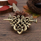 Hair Clips and Pins Bronze Celtic Crown Hairpins Ancient Treasures Ancientreasures Viking Odin Thor Mjolnir Celtic Ancient Egypt Norse Norse Mythology