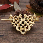 Hair Clips and Pins Gold Celtic Crown Hairpins Ancient Treasures Ancientreasures Viking Odin Thor Mjolnir Celtic Ancient Egypt Norse Norse Mythology