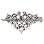 Hair Clips and Pins Silver Celtic Crown Hairpins Ancient Treasures Ancientreasures Viking Odin Thor Mjolnir Celtic Ancient Egypt Norse Norse Mythology