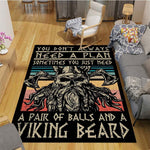 he Vikings Pattern Floor Mats Soft Rug Area Carpet Living Room Carpet Bedroom Geometric Carpet Non-Slip Mat