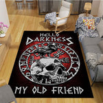 he Vikings Pattern Floor Mats Soft Rug Area Carpet Living Room Carpet Bedroom Geometric Carpet Non-Slip Mat