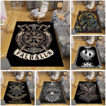 he Vikings Pattern Floor Mats Soft Rug Area Carpet Living Room Carpet Bedroom Geometric Carpet Non-Slip Mat