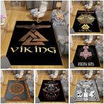 he Vikings Pattern Floor Mats Soft Rug Area Carpet Living Room Carpet Bedroom Geometric Carpet Non-Slip Mat