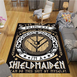 Pangan Wicca Vikings Pattern Floor Mats Soft Rug Area Carpet Living Room Carpet Bedroom Geometric Carpet Non-Slip Mat