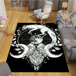 he Vikings Pattern Floor Mats Soft Rug Area Carpet Living Room Carpet Bedroom Geometric Carpet Non-Slip Mat