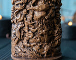 【Wood Sculpture】Gaia, Goddess statue, Greek, Ancient, Mythology, wiccan, wicca, altar, witch, gaelic, mother earth, Nature statue