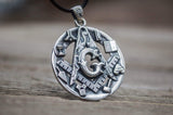 Freemason Sterling Silver Pendant with Masonic Symbols