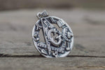 Freemason Sterling Silver Pendant with Masonic Symbols