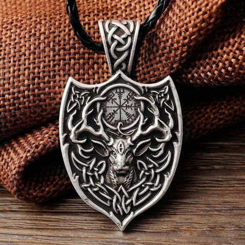 Pendants & Necklaces NORDIC VIKINGS DEER NECKLACE Ancient Treasures Ancientreasures Viking Odin Thor Mjolnir Celtic Ancient Egypt Norse Norse Mythology