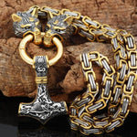 Pendants & Necklaces Stainless Steel Clasps for Viking Handmade King Chains Ancient Treasures Ancientreasures Viking Odin Thor Mjolnir Celtic Ancient Egypt Norse Norse Mythology