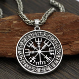 Pendants & Necklaces Stainless Steel Viking Vegvisir Pendant Necklace Ancient Treasures Ancientreasures Viking Odin Thor Mjolnir Celtic Ancient Egypt Norse Norse Mythology