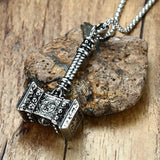 Pendants & Necklaces Thor's Hammer Pendant Necklace Ancient Treasures Ancientreasures Viking Odin Thor Mjolnir Celtic Ancient Egypt Norse Norse Mythology