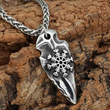 Pendants & Necklaces Viking Gungnir with Helm of Awe Stainless Steel Pendant & necklace Ancient Treasures Ancientreasures Viking Odin Thor Mjolnir Celtic Ancient Egypt Norse Norse Mythology