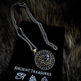 Pendants & Necklaces Vikings Skoll Ragnarok Pendant & Necklace Ancient Treasures Ancientreasures Viking Odin Thor Mjolnir Celtic Ancient Egypt Norse Norse Mythology