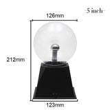 Magic Set Novelty Magic Crystal Plasma Ball Touch Lamp 220V LED Night Light Child Nightlight Birthday Christmas Kids Decor Gift Lighting