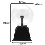 Magic Set Novelty Magic Crystal Plasma Ball Touch Lamp 220V LED Night Light Child Nightlight Birthday Christmas Kids Decor Gift Lighting